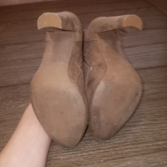 Wild Diva lace up high heel booties size 7 - Picture 7 of 7